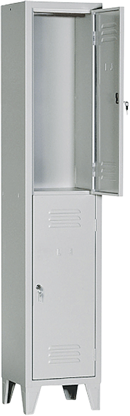 ARB1132 - armadio per spogliatoi con 2 ante sovrapposte
