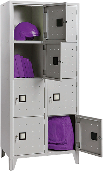ARB1708 - armadio per spogliatoi a 8 sportelli