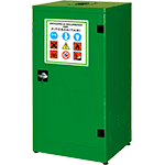 ARF400 - armadio per fitosanitari 1 ante h. 110 cm. colore verde