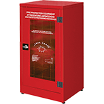 ARR1051 - Armadio 1 anta finestrata 2 ripiani