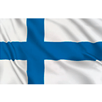 BAPES150FN - bandiera FINLANDIA con lavorazione mm 1000x1500