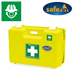 BRV601F - valigetta in ABS giallo FLUO All.1 +maggiorazione comparto EDILIZIA