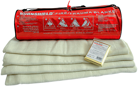 BUK883 - Kit coperta antiustione Idrogel e coperta isotermica