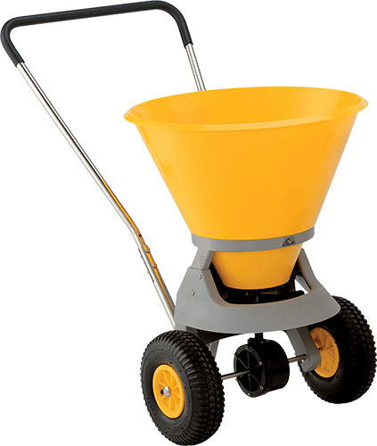 CE643 - spargitore universale per sale e corrosivi,raggio 1/4 mt.cap.35 lt.