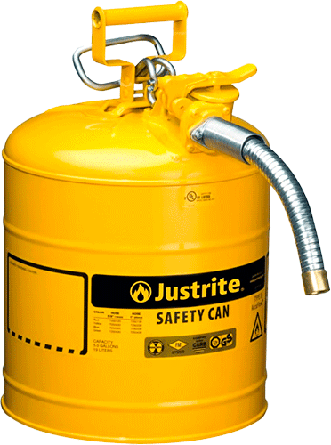 CJ0230 - contenitore con apertura e tubo di versamento capacita' l.19