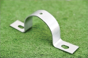 CLF60 - Collare semplici ferro zincato con foro per pali diametro 60