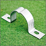 CLS60 - Collare semplici ferro zincato con scanalatura per pali diametro 60