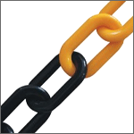 CP1032 - Catena plastica colore giallo/nero
