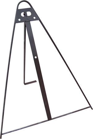 CVS069 - Portasegnale per dischi D.40/60 cm, triangoli lato 60/90 cm, tab.60x60