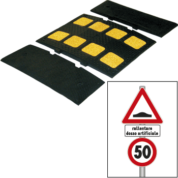 DAT350M - elemento terminale maschio per cordolo h. 3 cm cod. DAT350