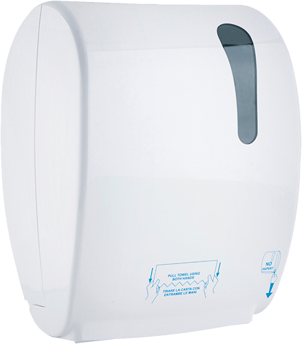 DCC780 - dispenser a taglio automatico carta asciugamani in rotolo Bianco HACCP