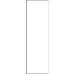 DMP300W - striscia PVC BIANCO d.300mmx1m x composizione attraversamento pedonale