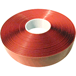 DMS75R - nastro adesivo SAFE IN in PVC qualita' PREMIUM col.ROSSO h7,5cmx30 m