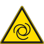 E1142X - cartello pericolo avviamento automatico