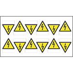 E91650B - foglio n.12 etic.aut.con spazio scrivib.