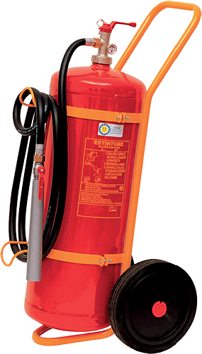 ECSC050 - Estintore carrellato SCHIUMA kg 50 A B4