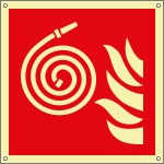 EL15106YP - Cartello fotoluminescente Idrante