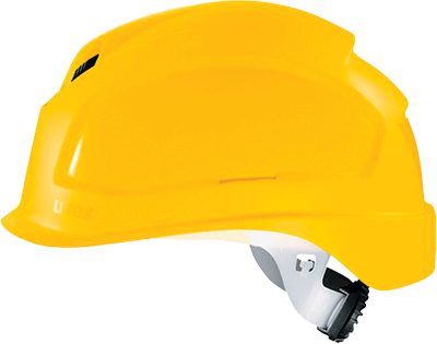 ELE131Y - elmetto UVEX PHEOS per edilizia giallo
