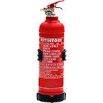 EOKB01 - Estintore manometro sost POLVERE kg 1 classe 8A34BC