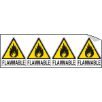 EYE95251B - sheet n. 4 label "FLAMMABLE"