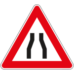 FAR160017 - Triangolo rifrangente NF 17 STRETTOIA SIMMETRICA