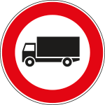 FAR260060A - Disco rifrangente NF60a TRANSITO vietato SUP.3,5 t