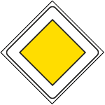 FAR660044 - Cartello NF 44 DIRITTO DI PRECEDENZA