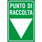 FL5660Z - Cartello PUNTO DI RACCOLTA