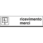 FL6821 - Cartello indicazione RICEVIMENTO MERCI