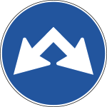 FLR260083 - Cartello  NF 83 PASSAGGI CONSENTITI