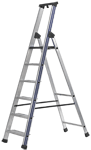 HSP200 - Scala in alluminio apribile 4 gradini + piattaforma
