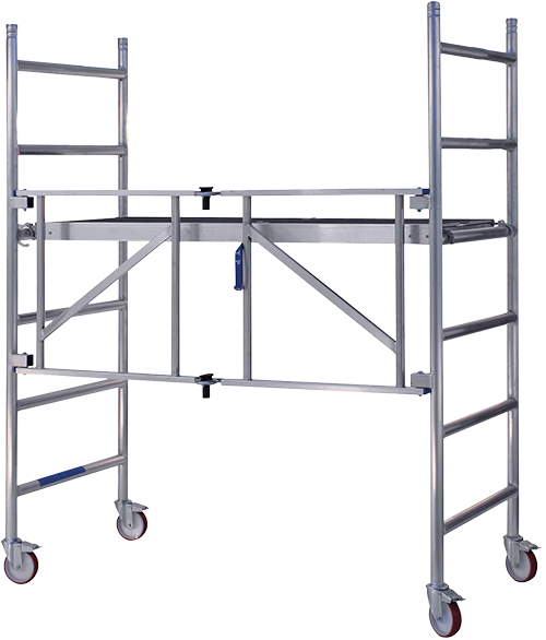 HSP320 - ponteggio in alluminio altezza totale m 1,95