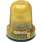 LPM12Y - Segnalatore fisso 12V mignon b.piana giallo