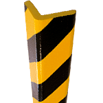 PGE322 - Paracolpi tipo H+ per angoli colore giallo nero