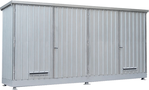 PSA925A - modul container acc.zinc. stocc.contenitori vari form.v.1700 lt