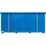 PSA925B - modul container vern.blu stoccag.cont. vari formati vol.1700 lt