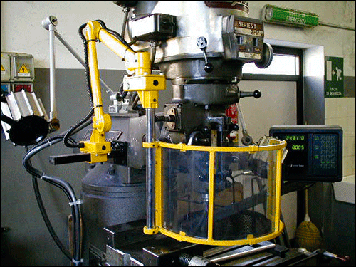 RIP003D - protezione per fresatrice struttura attacco destro (cupola esclusa)