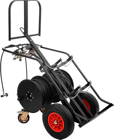 RSD276 - sistema di rifornimento aria carrellato Airpak 2 bombole non comprese