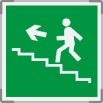 SEM15164A - segnale alluminio METAL monofacciale 150x150 piu'simbolo