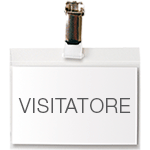 SMCA100 - confezione da 50 portanomi con clip