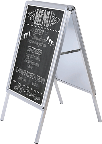 SMCT33 - cavalletto bifacciale per foglio mm 700x1000 h. tot. mm 1406