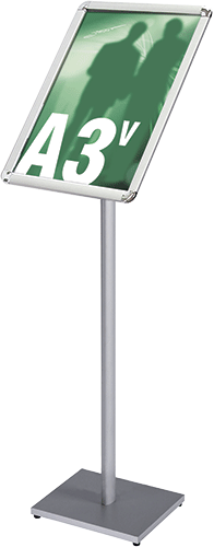 SMET6011 - leggio con base cornice formato A3 inclinata