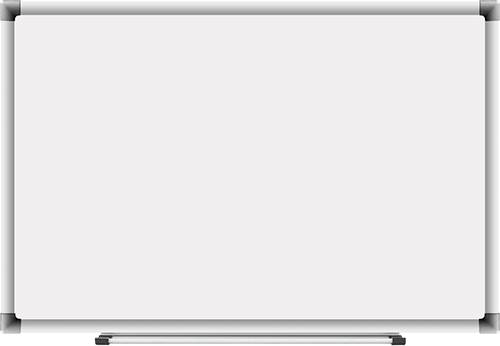 SMLT90 - lavagna scrivibile a muro fondo laccato scrivibile mm 900x600