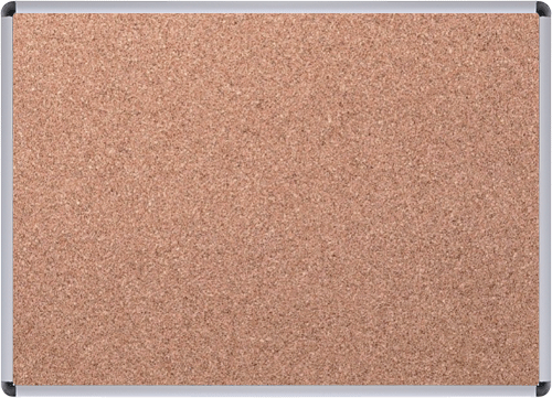 SMLT96 - cornice in alluminio retro in sughero dimensioni esterne mm 900x600