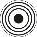 SR100 - Etichetta adesiva rifrangente Centro