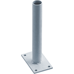 SUPP1 - supporto a pavimento a 1 posto verticale per aste diametro mm 32