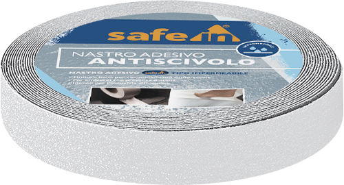 SWDI25W - rotolo antiscivolo tipo IMPERMEABILE mt. 18,3 colore BIANCO