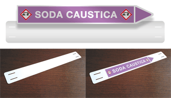 SXNET35050 - supporto porta etichette formato A 350x500 con 4 losanghe 20x2mm