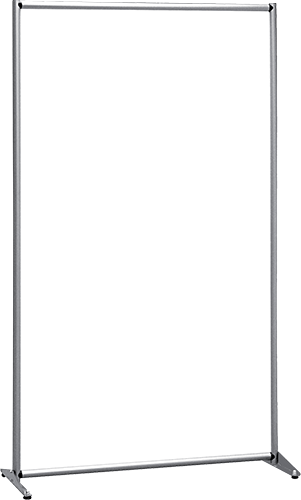 TSPW180W - pannello divisorio singolo neutro in forex bianco formato mm 1000x1800