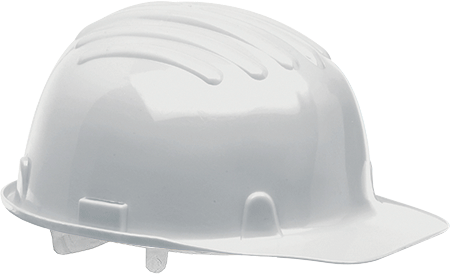 [ELE25W] ELE25W - Elmetto polietilene BERICO colore  bianco